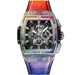 642.NX.0117.LR.0999 | Hublot Spirit of Big Bang Titanium Rainbow 42 mm watch. Buy Online