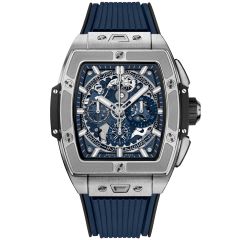 642.NX.7170.RX | Hublot Spirit Of Big Bang Titanium Blue 42 mm watch. Buy Online