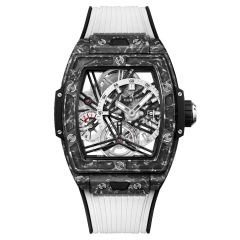 645.QW.2012.RW | Hublot Spirit of Big Bang Tourbillon Carbon White 42 mm watch. Buy Online