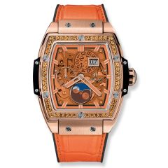 647.OX.5381.LR.1206 | Hublot Spirit Of Big Bang Moonphase King Gold Orange 42 mm watch. Buy Online