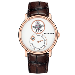 66260-3633-55B | Blancpain Villeret Tourbillon Volant Heure Sautante Minute Retrograde 42 mm watch | Buy Online