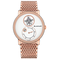 66260-3633-MMB | Blancpain Villeret Tourbillon Volant Heure Sautante Minute Retrograde 42 mm watch | Buy Online
