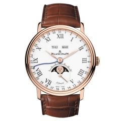 6639-3631-55B | Blancpain Quantieme Complet 8 Jours 42 mm watch. Buy Online