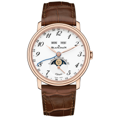 6639A-3631-55A | Blancpain Villeret Quantieme Complet 8 Jours 42 mm watch | Buy Now