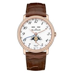 6639A-3631-55B | Blancpain Villeret Complete Calendar 8 Days 42 mm watch. Buy Online