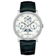6656-1127-55B | Blancpain Villeret QuantiEme Perpetuel 40 mm watch | Buy Online
