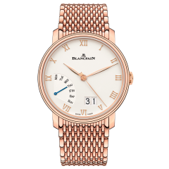 6668-3642-MMB | Blancpain Villeret Grande Date Jour Retrograde watch. Buy Online
