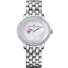 80484D11A701-11A | Girard-Perregaux Cats Eye Plum Blossom 35.4x30.4 mm watch. Buy Online