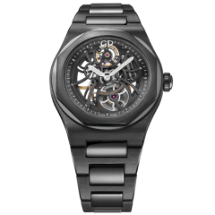 81015-32-001-32A | Girard-Perregaux Laureato Skeleton Ceramic 42 mm watch. Buy Online