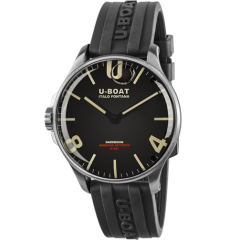 8463/B | U-Boat Darkmoon Black SS 44 mm watch | Buy Now