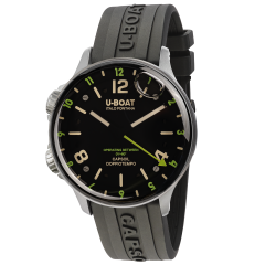 U-Boat Capsoil Doppiotempo SS Green Rehaut 45 mm 8838