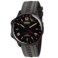 8841 | U-Boat Capsoil Doppiotempo DLC Red Rehaut 45 mm watch | Buy Now
