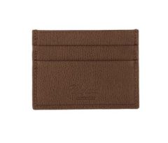 95012-0252 | Chopard IL Classico Small Card Holder Chataigne Printed Calfskin Leather