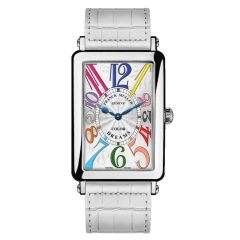 952 QZ COL (DRM) AC WH WH | Franck Muller Long Island 36.6 x 26 mm watch. Buy Online