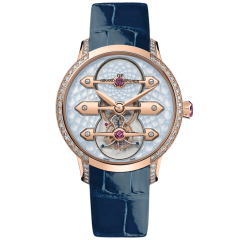99242D52B401-CK4A | Girard-Perregaux Tourbillon With Three Gold Bridges Lady 38 mm watch. Buy Online