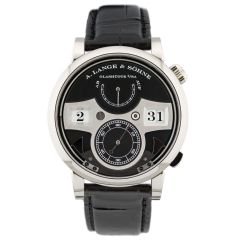 145.029G | A. Lange & Sohne Zeitwerk Striking Time German dial white gold watch. Buy Onlie