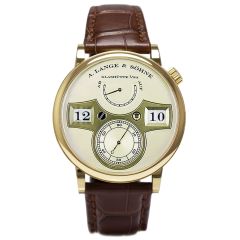140.021 | A. Lange & Sohne Zeitwerk yellow gold watch. Buy Online
