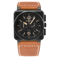 BR0394-HERI-CE | Bell & Ross BR 03-94 Heritage Ceramic 42 mm watch |Buy Online