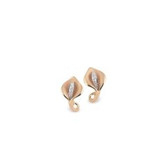 Annamaria Cammilli Calla Orange Gold Diamond Earrings GOR0855J-U