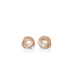 GOR2443J-U | Buy Annamaria Cammilli Dune Orange Gold Diamond Earrings