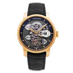1TEAR.G01A.C113A | Arnold & Son BTE 18K Red gold case, black alligator leather strap watch. Limited edition: 28 pieces. Buy Online