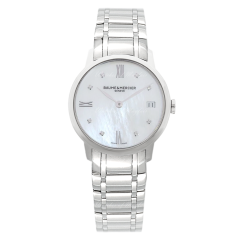 10326 | Baume & Mercier Classima Stainless Steel 31mm watch. Buy Online