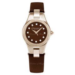 10090 | Baume & Mercier Linea 18K Red Gold 26mm watch. Buy Online