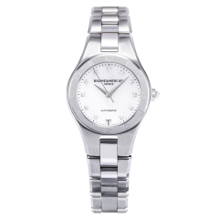 10113 | Baume & Mercier Linea Stainless Steel 27mm watch. Buy Online