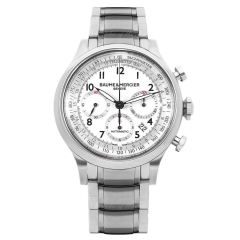 10064 | Baume & Mercier Capeland Stainless Steel 44mm watch. Buy Online