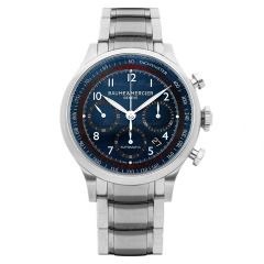 10066 | Baume & Mercier Capeland Stainless Steel 44mm watch. Buy Online
