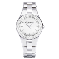 10072 | Baume & Mercier Linea Diamond-set Steel 32mm watch | Buy Now