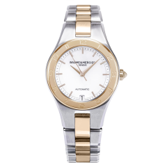 10073 | Baume & Mercier Linea Two-tone 32mm watch. Buy Online