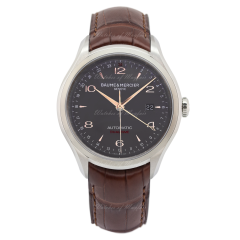 10111 | Baume & Mercier Clifton Stainless Steel 43mm watch | Buy Online