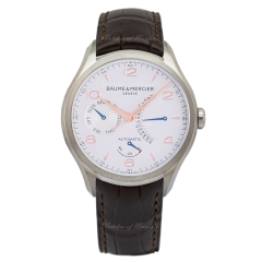 10149 | Baume & Mercier Clifton Stainless Steel 43mm watch | Buy Online