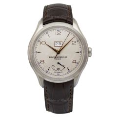 10205 | Baume & Mercier Clifton Stainless Steel 43mm watch. Buy Online
