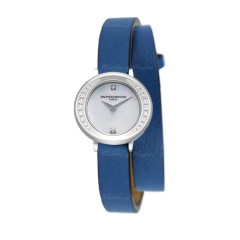10288 | Baume & Mercier Petite Promesse Diamond-set Steel 22mm watch. Buy Online