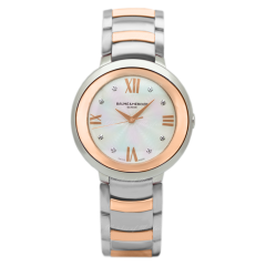 10252 | Baume & Mercier Promesse Two-tone 34.4mm watch. Buy Online