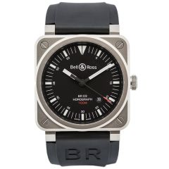 BR0392-HOR-BLC/SRB Bell & Ross Br 03-92 Horograph 42 mm watch. Buy Now