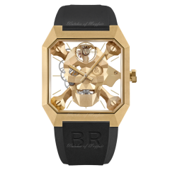Bell & Ross BR 01 Cyber Skull Bronze Manual Limited Edition 45 mm BR01-CSK-BR/SRB