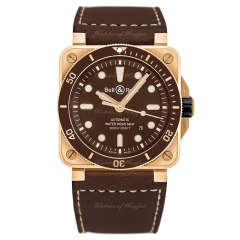 BR0392-D-BR-BR/SCA | Bell & Ross BR 03-92 Diver Brown Bronze Limited Edition 42 mm watch | Buy Now
