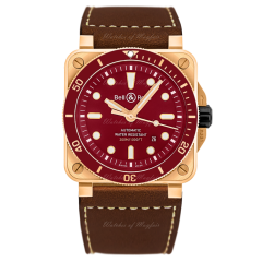 BR0392-D-R-BR/SCA | Bell & Ross Br 03-92 Diver Red Bronze Limited Edition 42mm watch. Buy Online