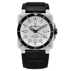 Bell & Ross Br 03-92 Diver White 42 mm BR0392-D-WH-ST/SRB