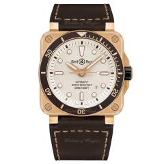 BR0392-D-WH-BR/SCA | Bell & Ross BR 03-92 Diver White Bronze Limited Edition 42 mm watch | Buy Now