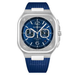 BR05C-BU-ST/SRB | Bell & Ross BR 05 Chrono Blue Steel 42 mm watch | Buy Now