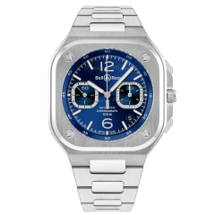 BR05C-BLU-ST/SST | Bell & Ross BR 05 Chrono Blue Steel Automatic 42 mm watch | Buy Now