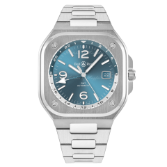 BR05G-PB-ST/SST | Bell & Ross BR 05 GMT Sky Blue Automatic 41 mm watch | Buy Online