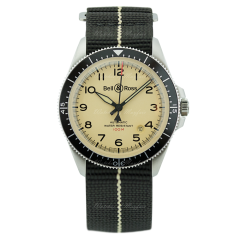 BBRV292-BEI-ST/SF | Bell & Ross Br V2-92 Military Beige 41 mm watch | Buy Now