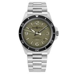 Bell & Ross BR V2-92 Military Green 41mm BRV292-MKA-ST/SST