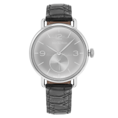 BRWW1-ME-AG-RU/SCR | Bell & Ross WW1 Argentium Ruthenium 41 mm watch | Buy Online