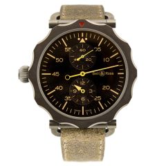 BRWW2-71-SP | Bell & Ross Vintage WW2 Bomber Regulateur 49 mm watch | Buy Online